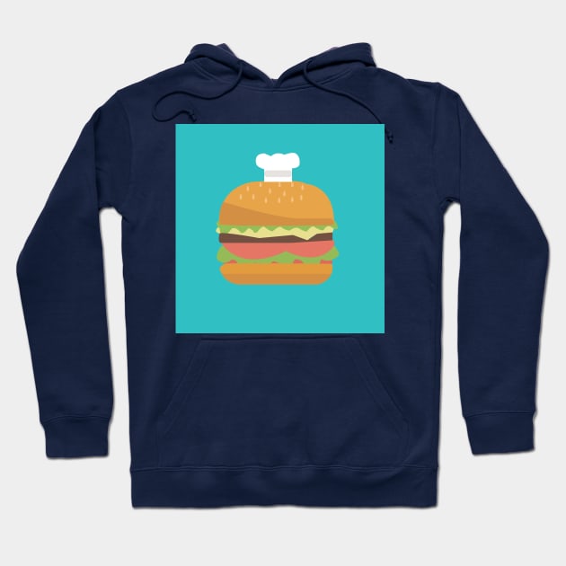 Hamburger vector Hoodie by disainanisa